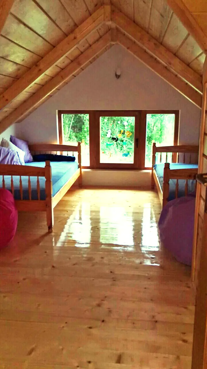 Attic interior